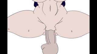 Raw Hinata Ahegao Fantasy: Massive Boobs Ravaged Nonstop
