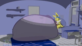Pent Up Jolty Release Triggers Intense Hentai Ahegao Bliss