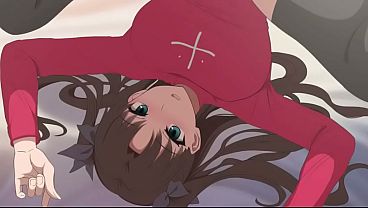 Rin Tohsaka Hentai Fate Intense Erotic Fantasy Experience