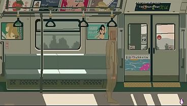 Train 45 Hentai: Man Enjoys Erotic Acts with Hot Train Ladies