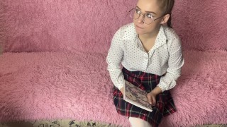 Daddy Discipline Naughty University Coed for Bad Grades