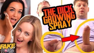 College Porn: Tiny Dick Grows 8in for Wild Dorm Threesome
