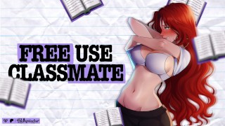 Naughty University Coed Free-Use Library Fuck Hentai ASMR