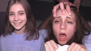Petite Teen Dorm Craving Explodes in Hardcore Girlfriend Pounding
