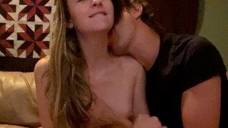 Finding Her Erogenous Zones During Intimate Foreplay