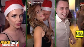 British College Students Wild Christmas House Party Sneaky Sex!