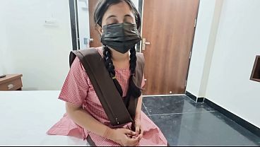 Indian College Girl Naughty BF Fuck in Secret Dorm Room