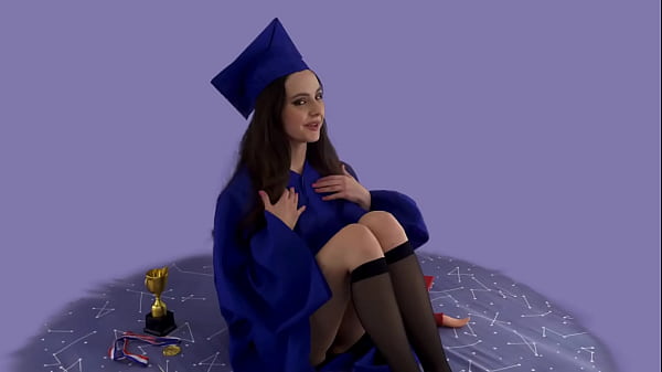Serena Hill Teases Tight Teen Pussy After Graduation VR