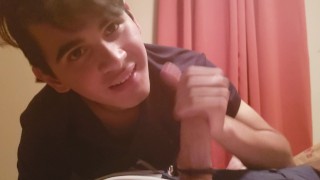 Deepthroat BJ Until Facial By Skilled College Boyfriend