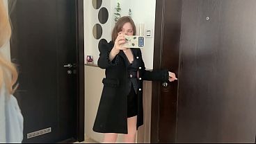 Step Mom Teaches Naughty University Coed to Cum with Dildo!