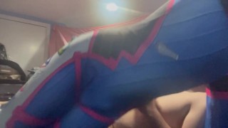 Cosplay Daddy Dom: DVA’s Taboo Encounter