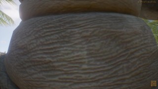 Furry Island Fuckfest: POV Gay Wolf’s Wild Encounter