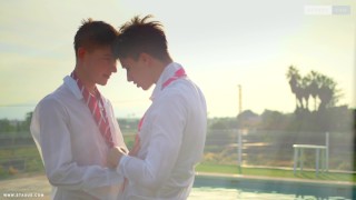 STX International College Season 2 – Pool Party Pounding: Muscular Jocks Bareback