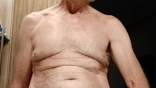 Old Man Wanking Explosive Raw Intense Solo Premium Action