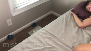 Twink Ravages Boyfriend’s Cock Secretly While Home Alone
