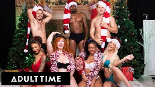 Interracial Holiday MILF Orgy – Authentic Mature Passion
