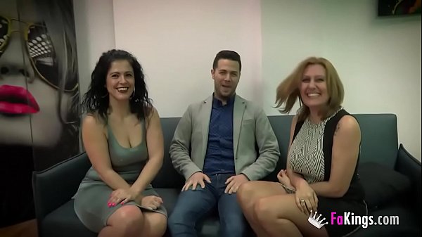 Spectacular MILFs’ Thrilling First-Time Gangbang Lucky Guy