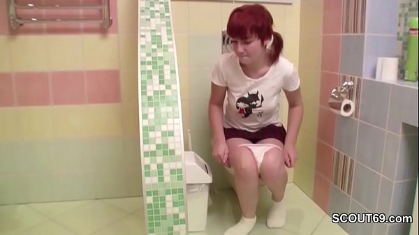 Caught Busty Stepmom in Bath: First MILF Sex with Virgin Step Son