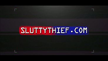 Paintball Thief’s Alluring MILF Stepmom Fucks DILF Guard