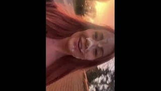 British Stepmom Craves Massive Facial Then Public Walk