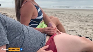 The Steamy Beach Encounter