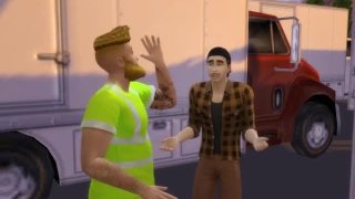 Truckstop Slut Service Boy Part 1: Dirty Talk in Sims 4