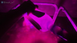 A Glass Dildo Penetrates Deep Inside, Bringing You to the Edge of Hell