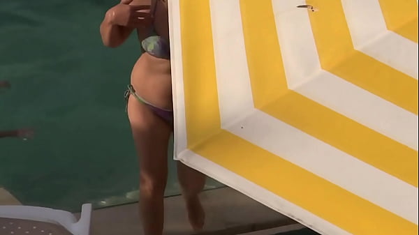 I come back from the beach very excited and I enjoy my two huge dildos, stepson records me