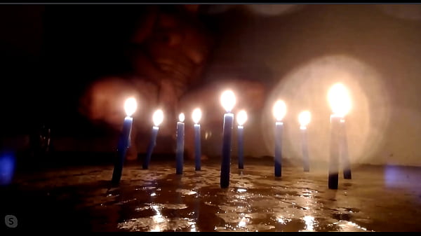 Janet-Lick Candle Squirt Compilation