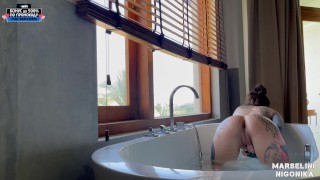 Marseline Топ Мастурбация в ванне 2 в одном бонусNIGONIKA лучшее порно 2023