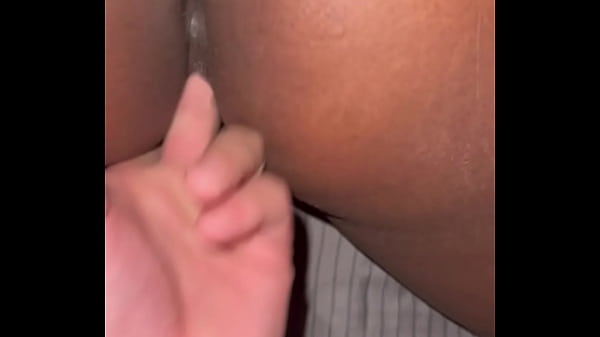 Playing with some tight ebony pussy