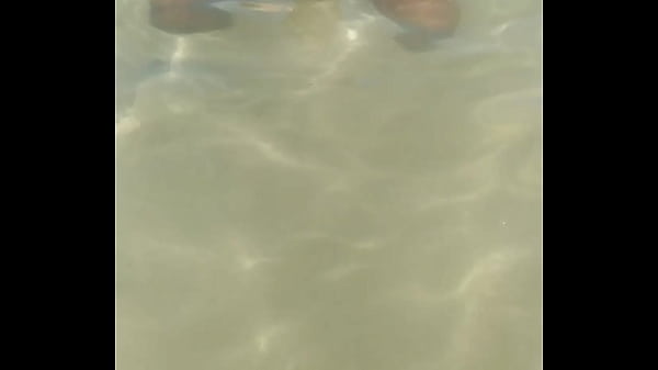 Safada na praia