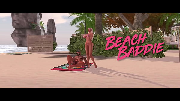 Second Life Porn: “Beach Baddie”