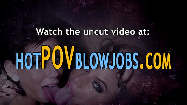 Asian babe blowbangs dicks