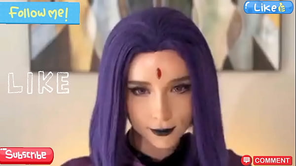 Joven  titans  Raven  cosplay