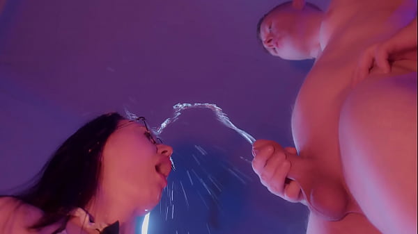 Prurient paramour piss his lady’s and anal fuck her, and she gets cum in mouth.