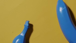 The blue bananas