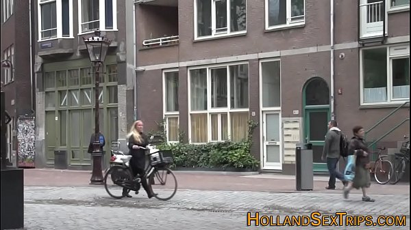 Dutch hooker sucks dick and gets pounded