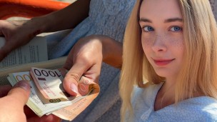 Helped a needy student and fucked her mere pennies – Loly Nebel