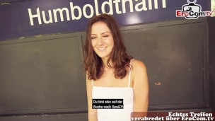 Naughty Au Pair’s Public Pickup – Humboldtstraße Humiliation