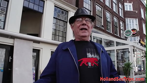Real dutch whore rides dick