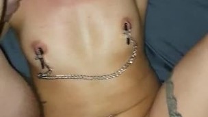 Cheating Girlfriend Lisa Gets Caught on Camera in Steamy Threesome with Friend While Nick Watches