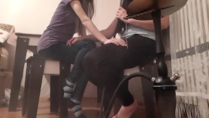 Close Call at a Friend’s House: A Sizzling Romp with Nearly Caught Russians