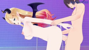 Hololive’s Choco Yuzuki Gets Naughty at the Love Hotel: A Steamy, Intense Threesome