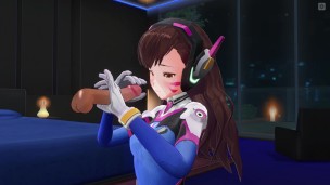 Nerf This: D.Va’s Overclocked Orgy in the Penthouse