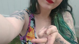 Giantess Dominates and Devours Shrunken Man, Stomping Him into Submission