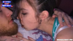 Sultry Summer Night of Debauchery – Threesome with Two Sexy Strangers Leaves Her Breathless
