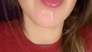 Drool Girl’s Degenerate Deepthroat – Thirsty for Thick Cock