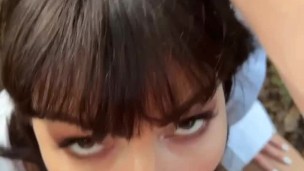 Model sucks cock during photoshoot and pays photographer