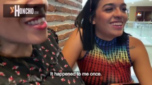 The BlowJob Game Challenge Goes Public: Duo’s Blowjob Competition Ignites a Frenzy in a Crowded Mall